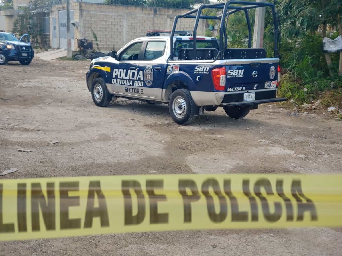 Hallan ejecutado en Cancún en las inmediaciones de Villas Otoch