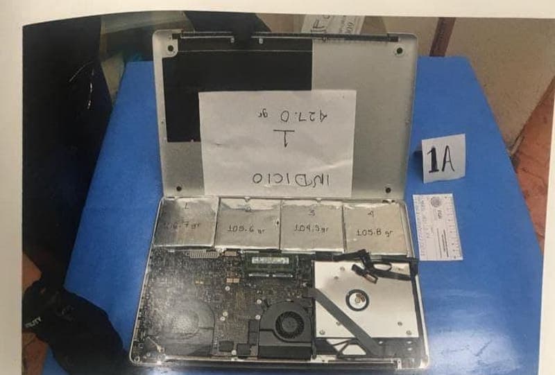 Dan ocho años de cárcel a colombiano por traer cocaína al Aeropuerto de Cancún
