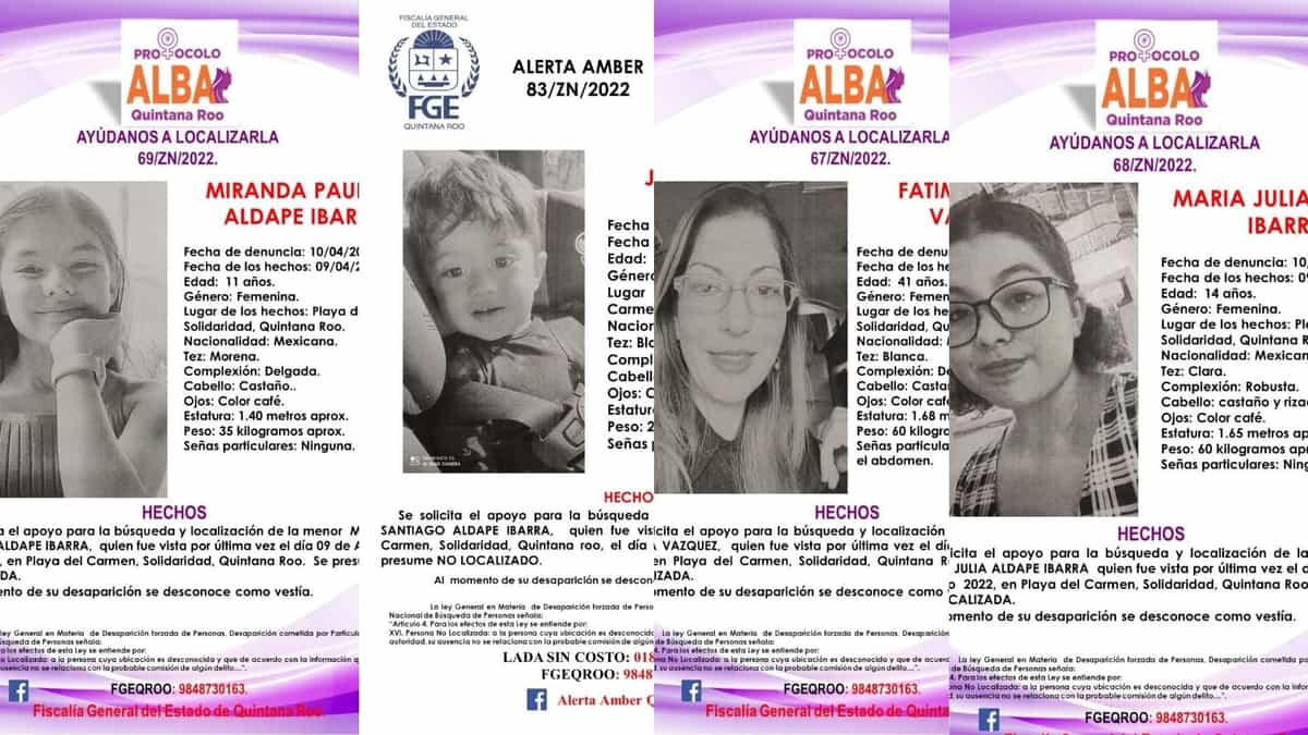 Investigan posible ausencia voluntaria en el caso de la familia de Monterrey desaparecida en Playa del Carmen