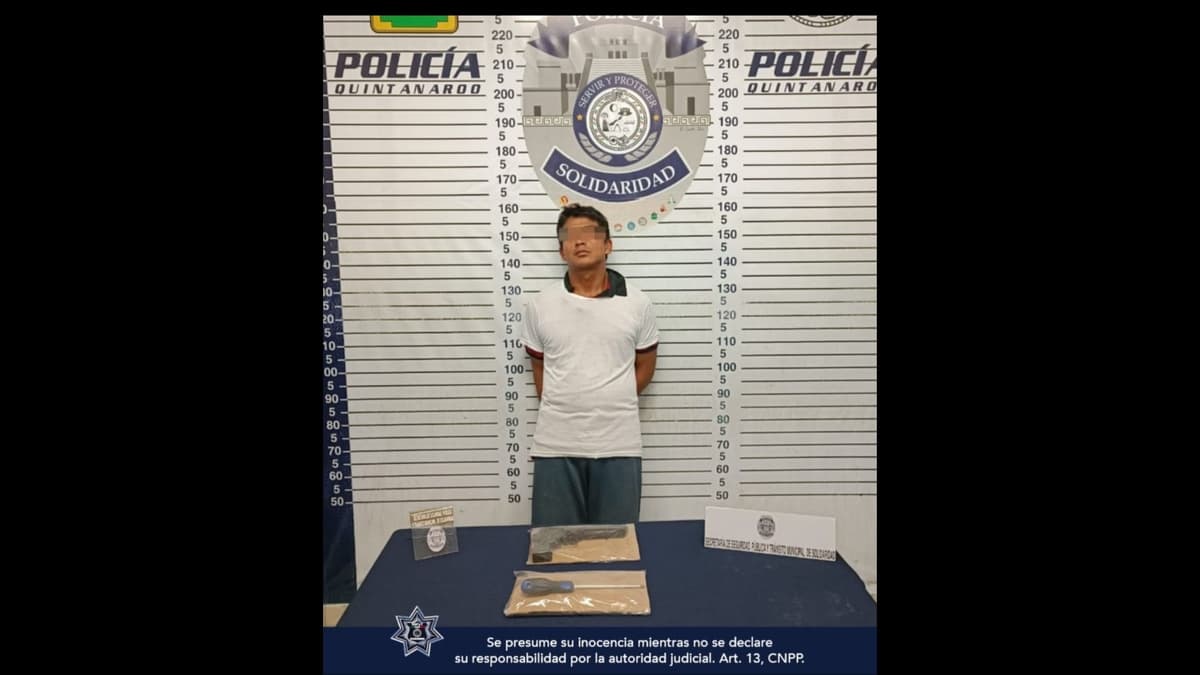 Ladrón encierra a empleada de farmacia en el baño tras robarle; fue detenido