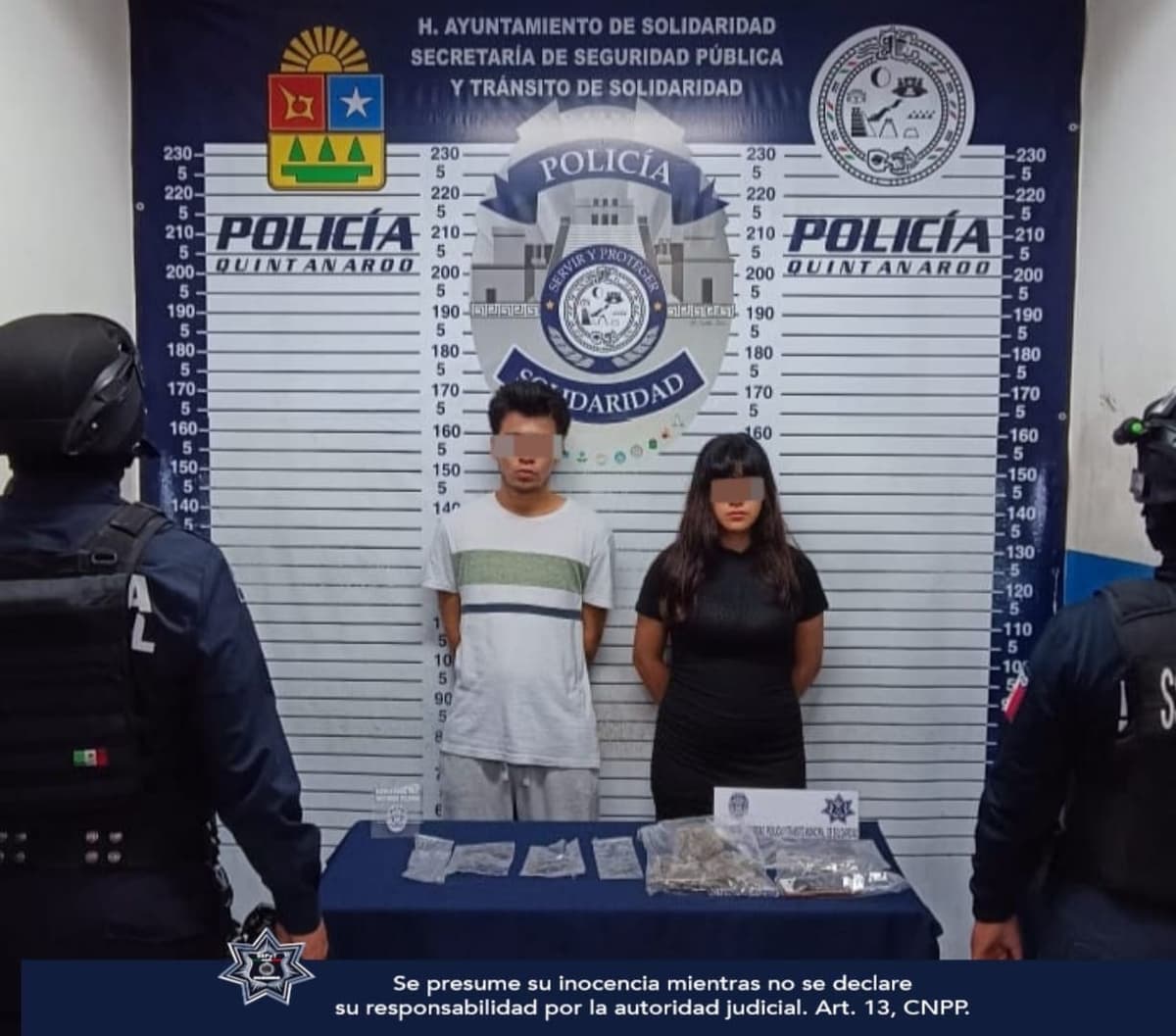 Hasta que la cárcel los separe: capturan a parejita por narcomenudeo