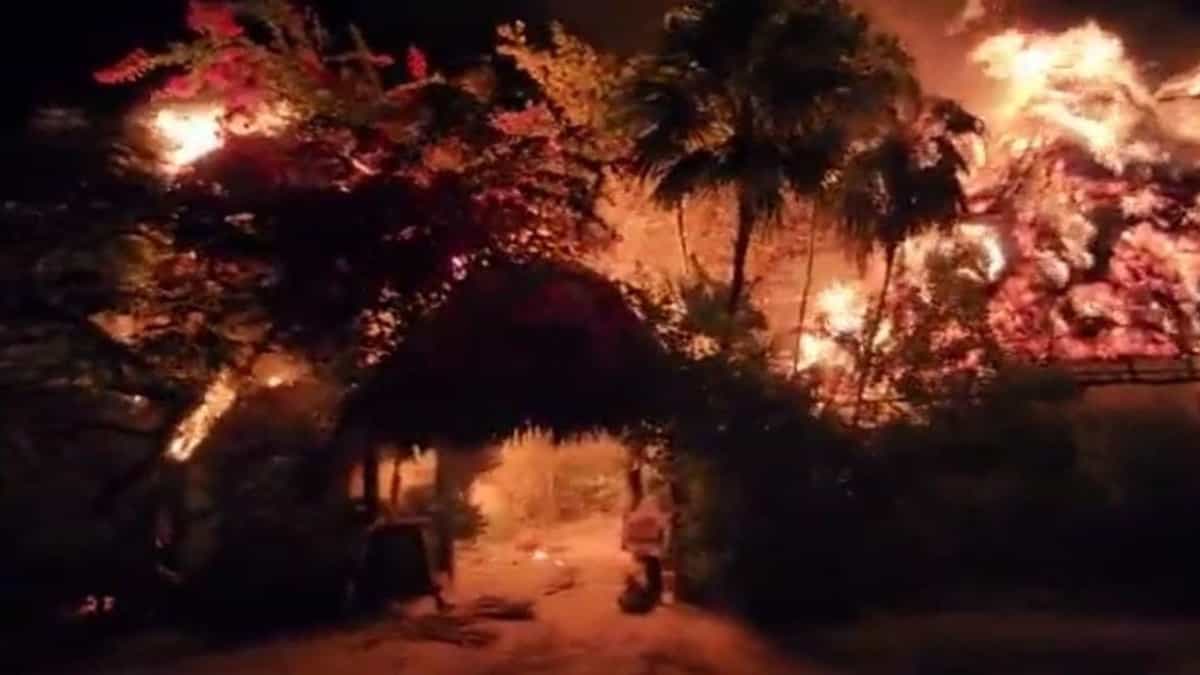 Piden a ciudadanos y empresarios hacer revisiones para evitar incendios como el de Holbox