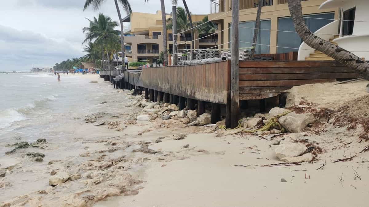Playas erosionadas se recuperarán hasta enero o febrero de 2023: Zofemat de Solidaridad