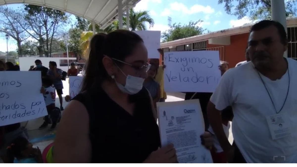 Denuncian robos y vandalismo en el kínder "Solidaridad" de la colonia Ejido de Playa del Carmen