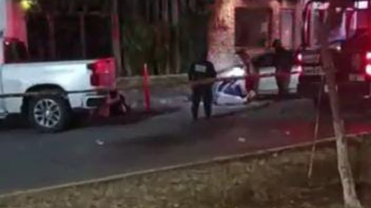 Ejecutan a un hombre en céntrica avenida de Tulum