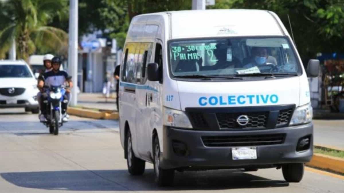 No hay petición para que aumente la tarifa del transporte público en Solidaridad