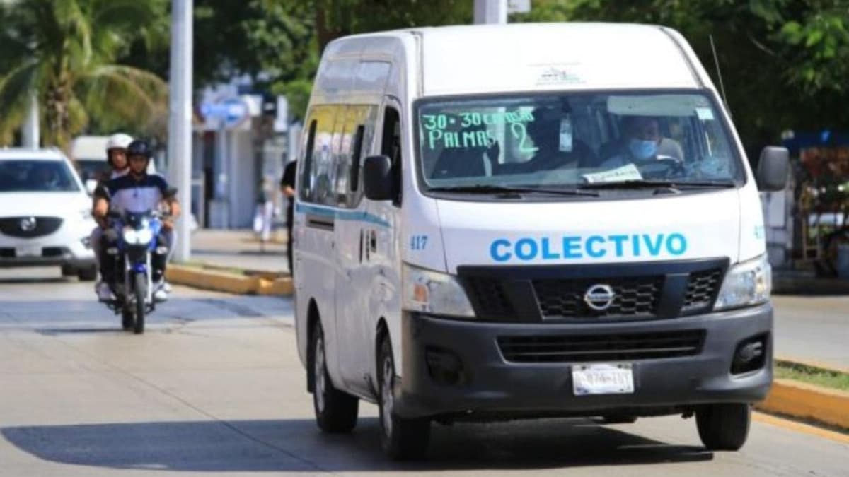 No hay petición para que aumente la tarifa del transporte público en Solidaridad