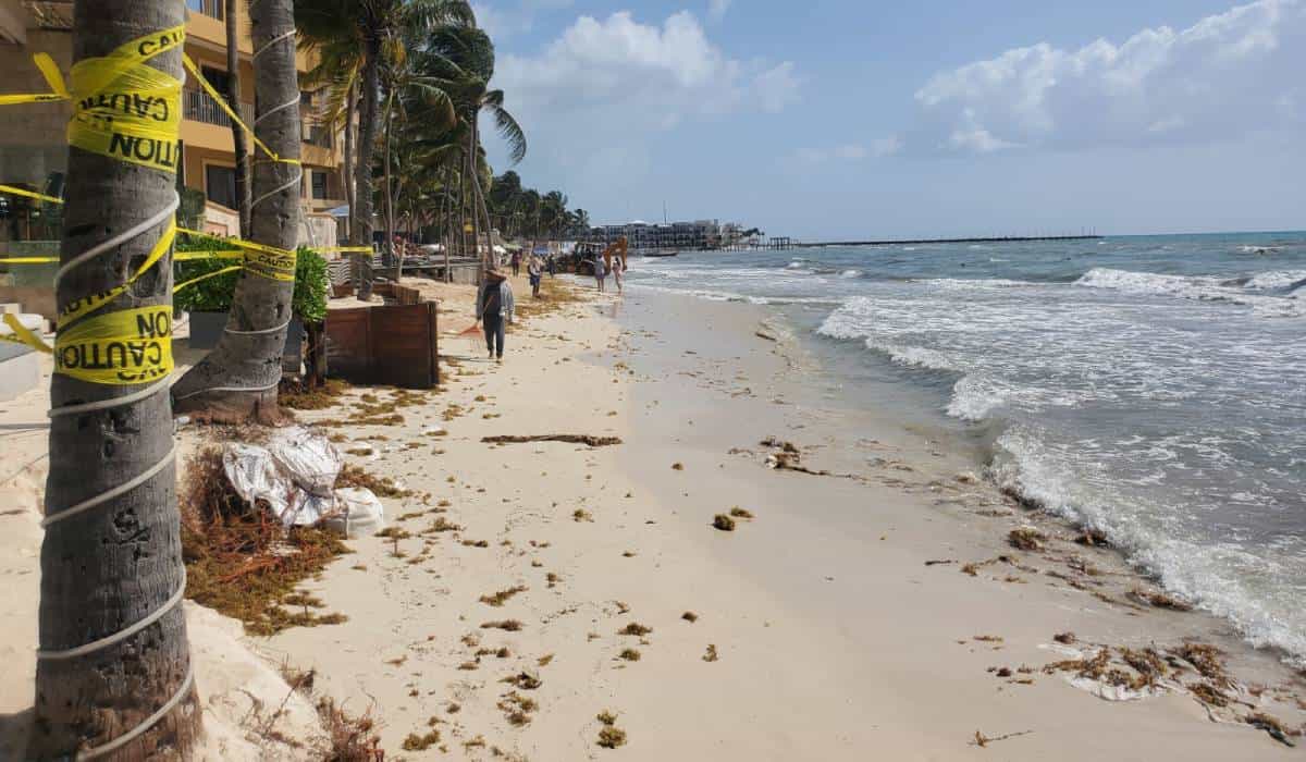 Provoca ‘mar de fondo’ erosión en playas en Solidaridad
