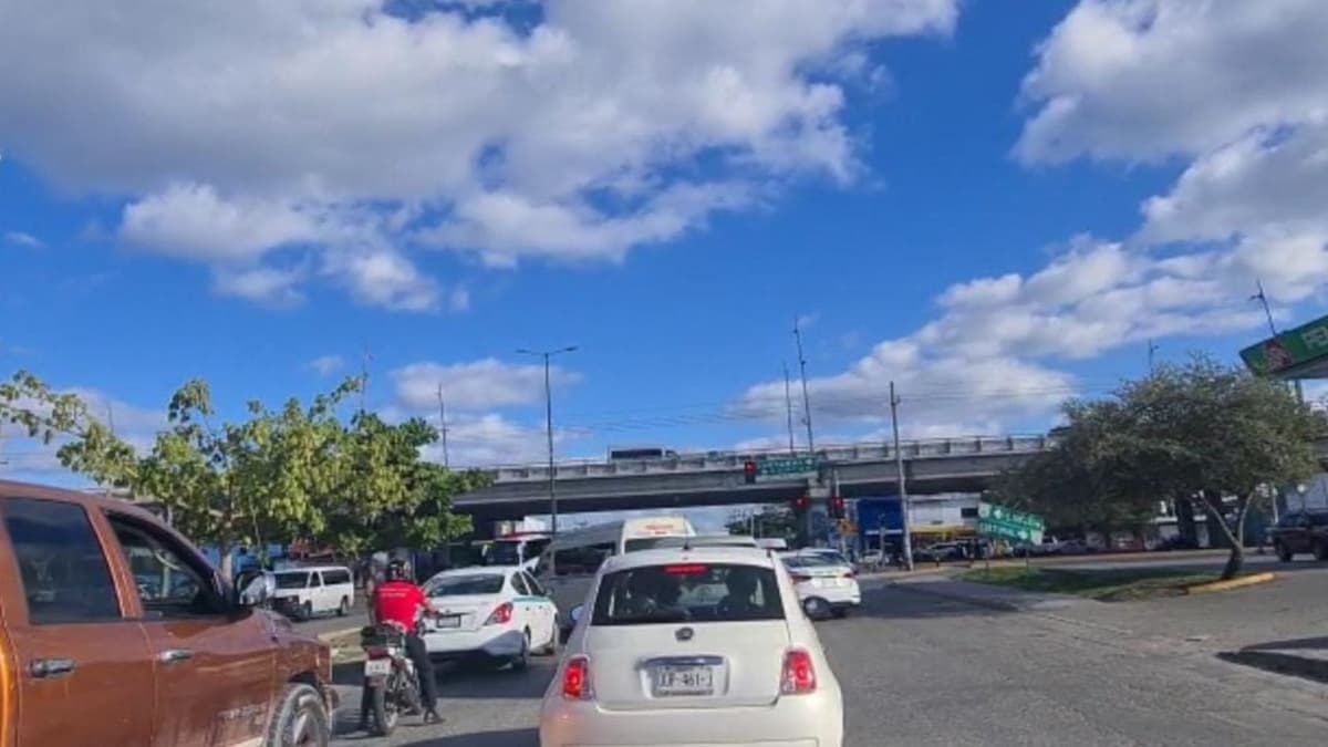 Autoridades buscan agilizar el tráfico en la carretera federal con 28 de julio