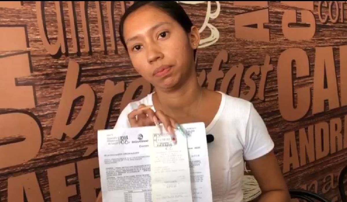 Mujer de Villas del sol denuncia cobro excesivo en recibo de agua