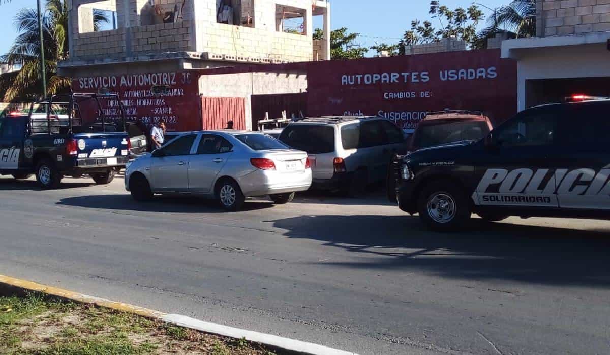 Se quita la vida velador de un taller mecánico en Playa del Carmen