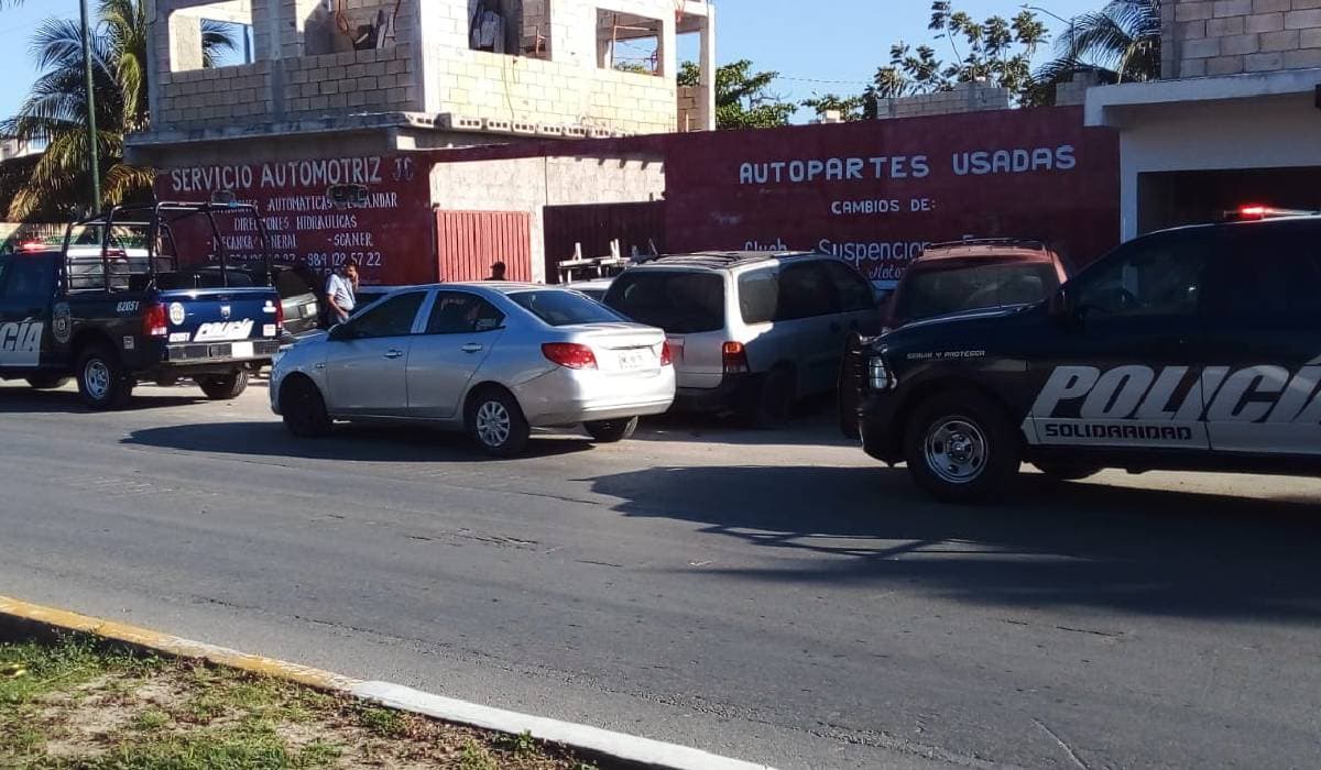Se quita la vida velador de un taller mecánico en Playa del Carmen