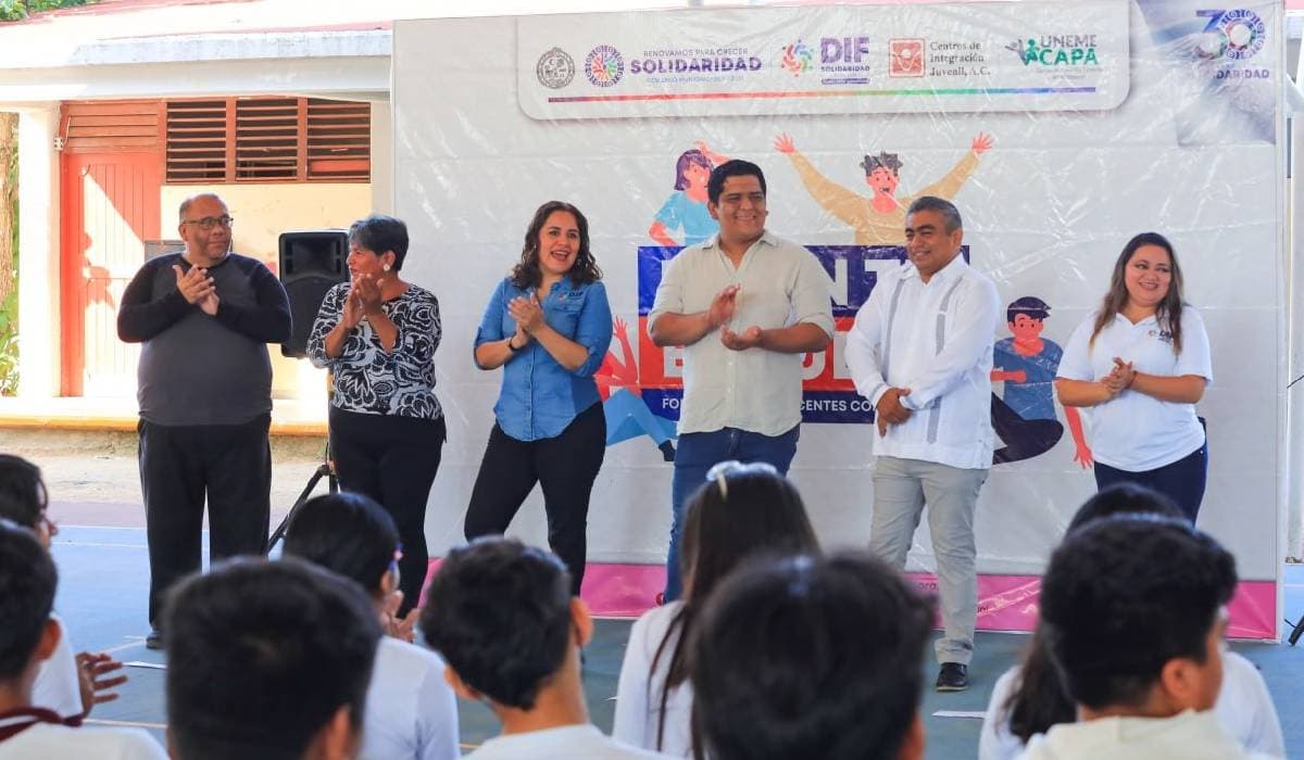 Llega “DIF en tu Escuela” a la secundaria "Juan Rulfo"