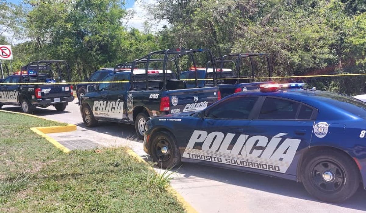 Persecución y balacera en la carretera Playa del Carmen-Puerto Morelos