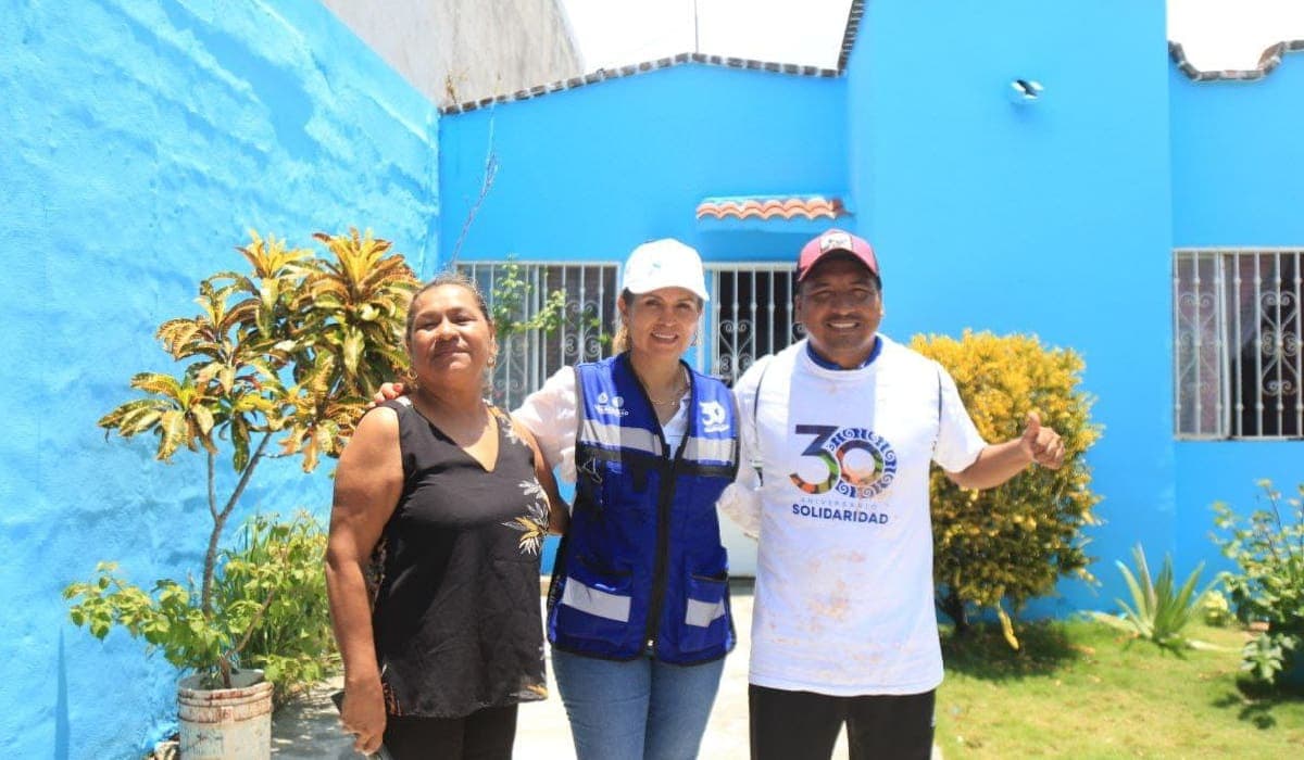 Se renuevan colonias con "Pinta tu Fachada"