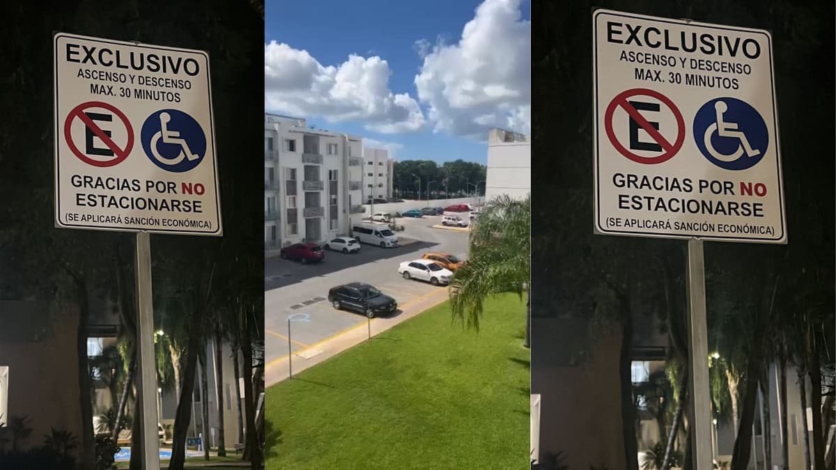 Vecinos de Olivos 2 en Playa del Carmen discriminan a niña con parálisis cerebral: le prohíben usar el estacionamiento exclusivo para personas con discapacidad