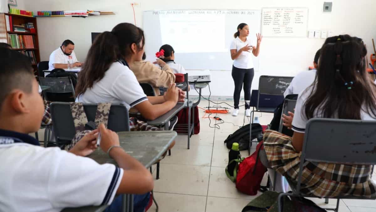 Llega DIF en tu Escuela a Puerto Aventuras