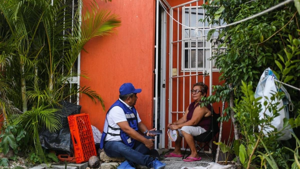 Buena aceptación de la brigada Casa por Casa del programa “PAN x tu colonia” en Solidaridad