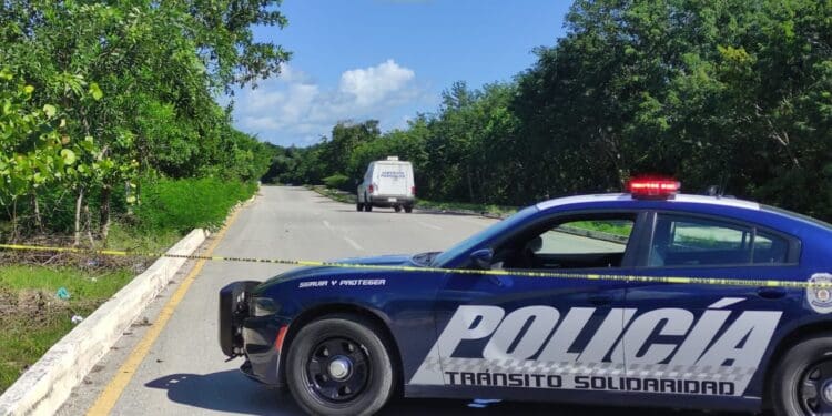 Muere motociclista tras impactarse contra camión de volteo en Playa del Carmen