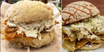 La concha de chilaquiles, el "nuevo manjar" de la CDMX