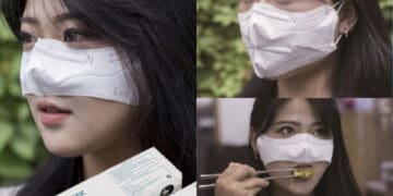 ¡Irreal! En Corea del Sur lanzan al mercado mascarilla que solo cubre la nariz