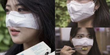 ¡Irreal! En Corea del Sur lanzan al mercado mascarilla que solo cubre la nariz