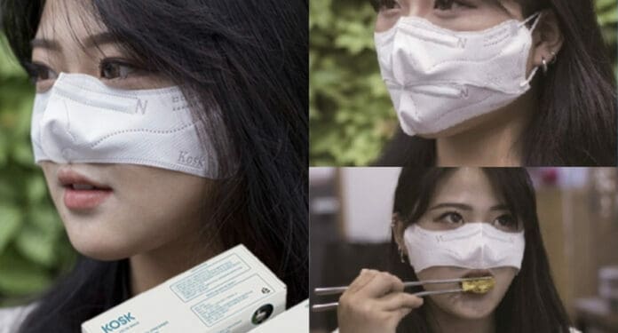 ¡Irreal! En Corea del Sur lanzan al mercado mascarilla que solo cubre la nariz