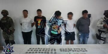 Mega golpe al crimen: Caen 17 presuntos narcos en operativo conjunto en Tulum