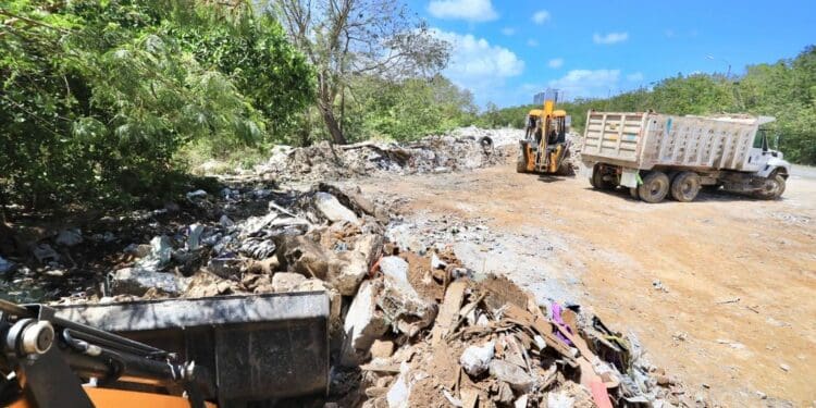 Exhortan autoridades a ya no generar macro tiraderos en Solidaridad