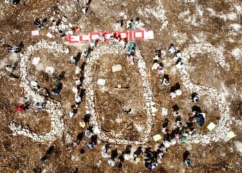 Activistas se manifiestan en nuevo trazo del Tren Maya en Playa del Carmen