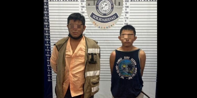 Detienen a dos sujetos acusados de disparar contra un domicilio en Solidaridad