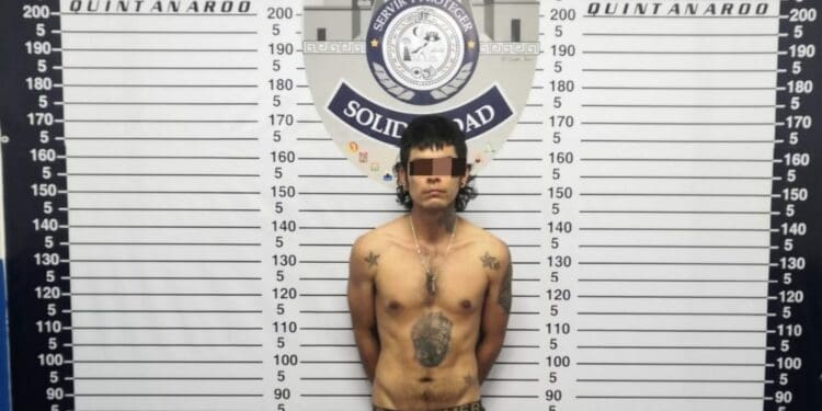 Detienen a sujeto con crack en Playa del Carmen