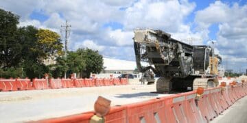 Fonatur rehabilitará área dañada del bulevar de Playa del Carmen