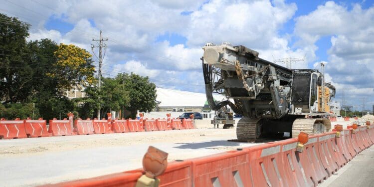 Fonatur rehabilitará área dañada del bulevar de Playa del Carmen