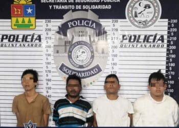 Frustran robo a gasera en Playa del Carmen