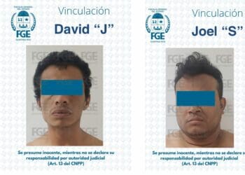 Obtiene FGE Q. Roo vinculación a proceso para David “J” y Joel “S” por su probable participación en el delito de homicidio calificado