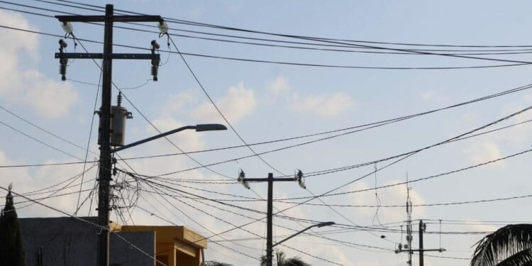 Programa corte de luz en partes de Playa del Carmen