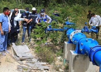 En un 50% avance en la renovación de la red de agua potable en Puerto Aventuras