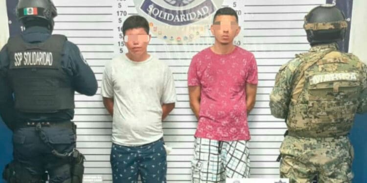 Operativo conjunto trae un golpe a la delincuencia en Playa del Carmen