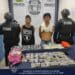 Detienen a dos hombres en plena compra de droga en Villas del Sol