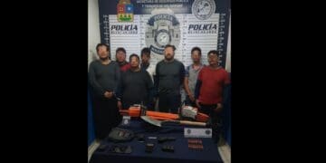 Detienen a siete tras intentar despojar a habitantes de Santa Cecilia