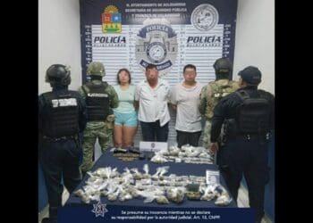 Detienen a tres vendedores de droga tras operativo en Solidaridad