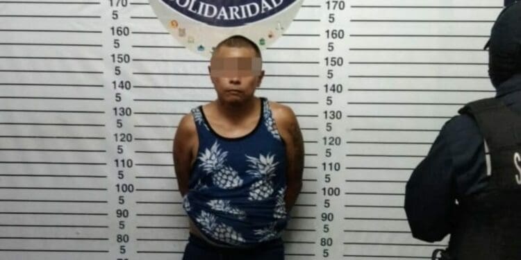 En operativo de vigilancia capturan a dealer en el Ejido de Playa del Carmen