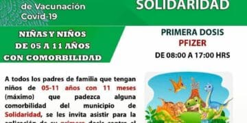 Arrancará el lunes vacunación anticovid para menores de 5 a 11 años en Tulum y Solidaridad