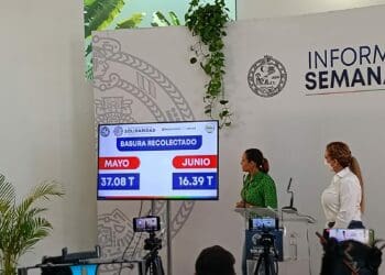 Inicia recuperación de playa ‘El Recodo’ con arena rescatada del sargazo