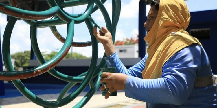 Con el programa “Una obra por día” se dignifican los espacios públicos