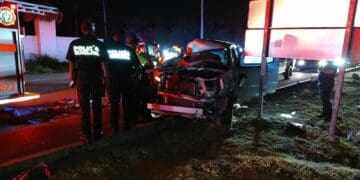 Muere mujer en choque automovilístico en Playa del Carmen