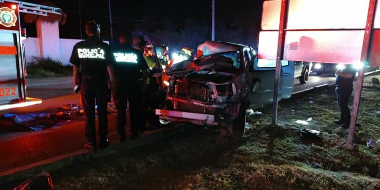 Muere mujer en choque automovilístico en Playa del Carmen