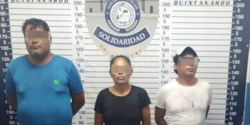 Trío de narcomenudistas, rendirán cuentas a la Fiscalía tras ser detenidos en Playa del Carmen