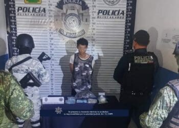 Detienen a sujeto en posesión de 87 bolsitas de droga en Villas del Sol